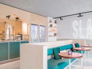 Bij SLA aan de Amstelveenseweg in Amsterdam kun je heerlijk vegan en vegetarisch eten